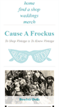 Mobile Screenshot of causeafrockus.com